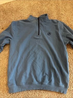 Men's HammerMade Half-Zip Pullover Sweater - Blue